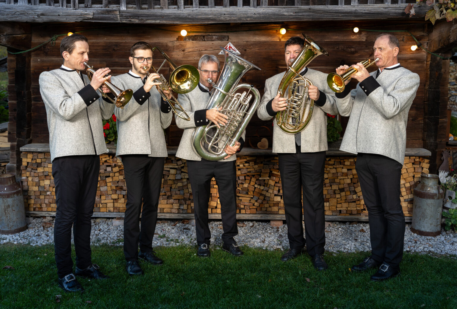 Die Unterinntaler Weihnachtsbläser unterstützen mit ihrer diesjährigen Benefiz-CD die vierjährige Nina. Foto: Stefan Lechner Photography