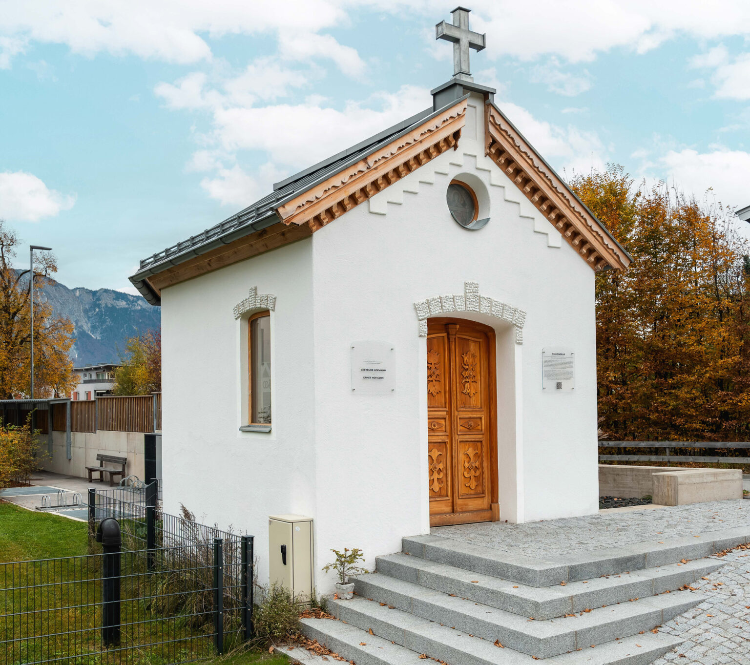 Die Dallnkapelle in Wörgl bietet vom 1. bis 27. November Raum für Trauer. Foto: Fotoschmiede - thorben jureczko